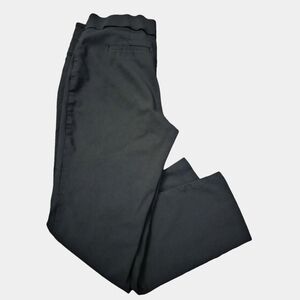 Style&Co Straight Leg Comfort Waist Black Stretc Ankle Pants Size 10PS